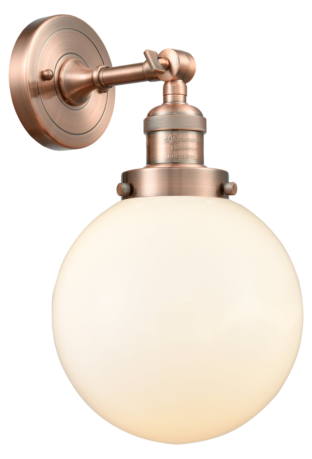 1 Light Vintage Dimmable Led Sconce by Innovations Lighting