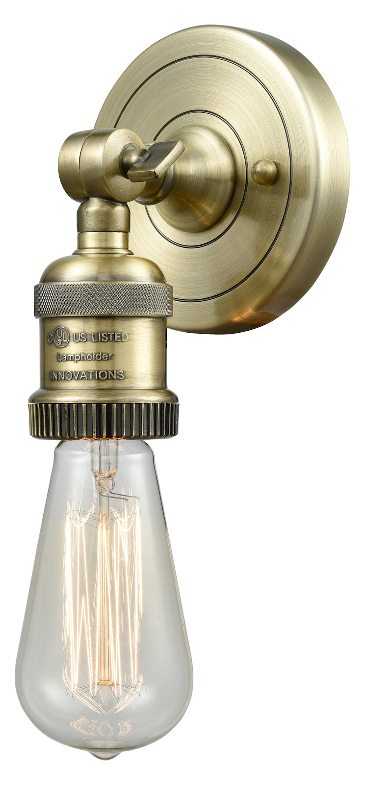 1 Light Vintage Dimmable Led Sconce by Innovations Lighting