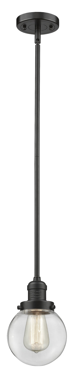 1 Light Vintage Dimmable Led Mini Pendant by Innovations Lighting