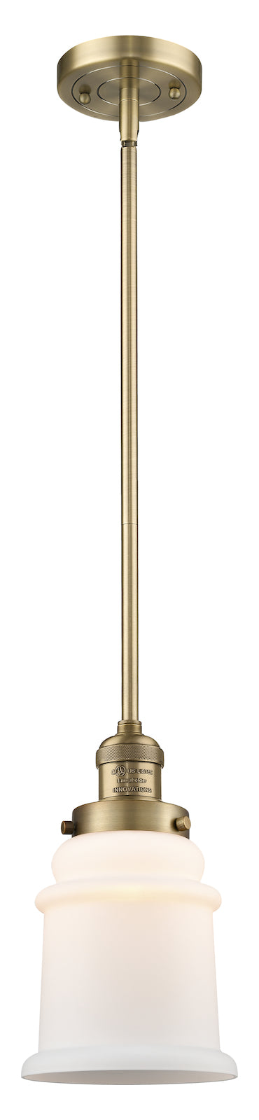 1 Light Vintage Dimmable Led Mini Pendant by Innovations Lighting