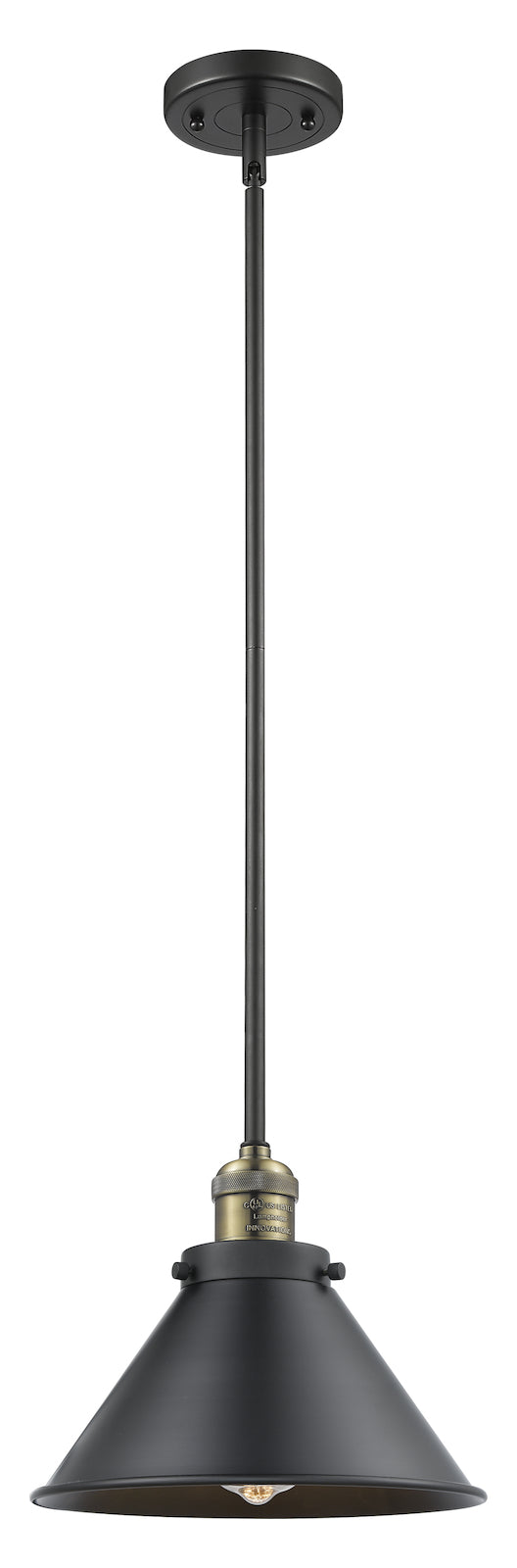 1 Light Vintage Dimmable Led Mini Pendant by Innovations Lighting