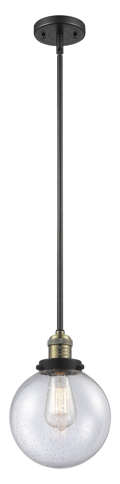 1 Light Vintage Dimmable Led Mini Pendant by Innovations Lighting
