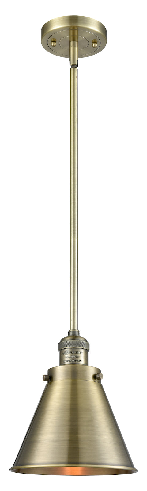 1 Light Vintage Dimmable Led Mini Pendant by Innovations Lighting