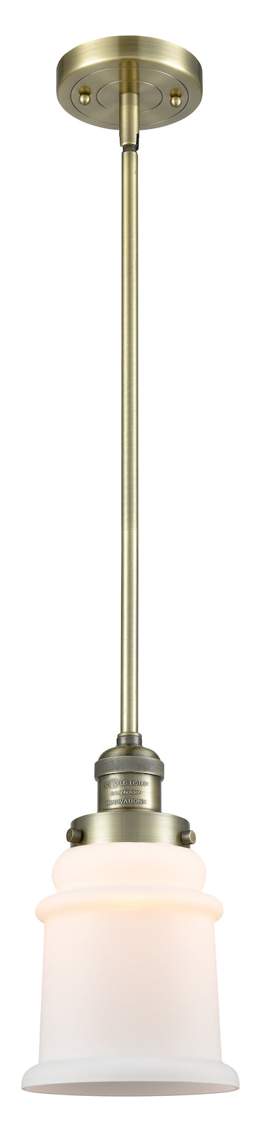 1 Light Vintage Dimmable Led Mini Pendant by Innovations Lighting