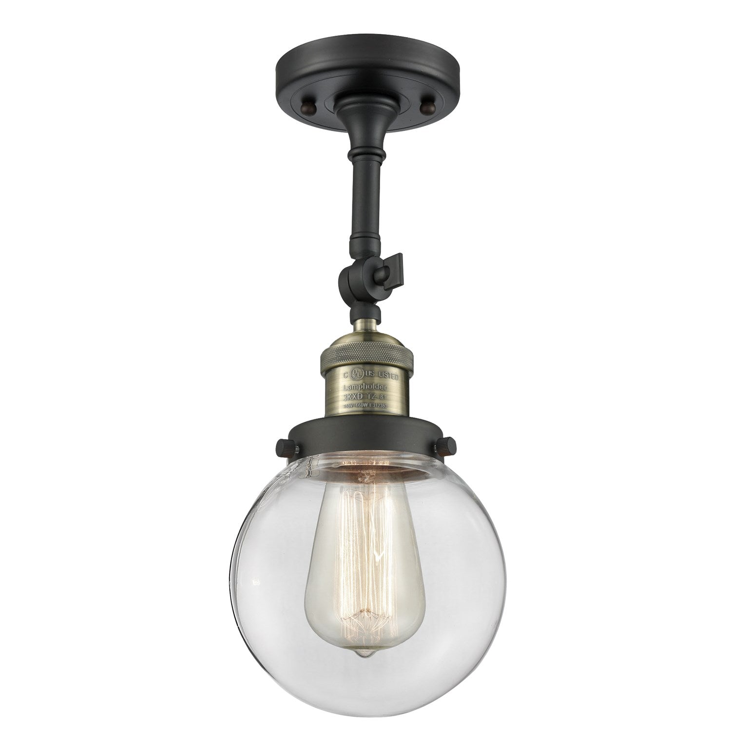 1 Light Semi-Flush Mount by Innovations Lighting