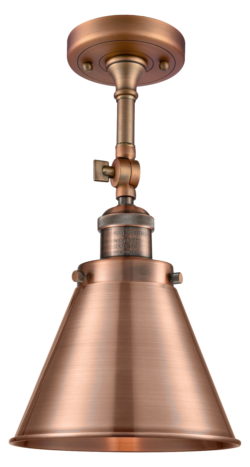 1 Light Semi-Flush Mount by Innovations Lighting