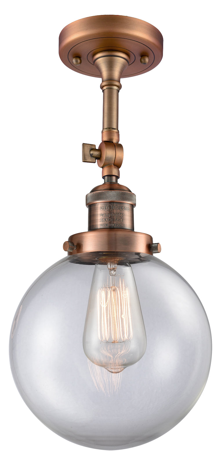 1 Light Semi-Flush Mount by Innovations Lighting