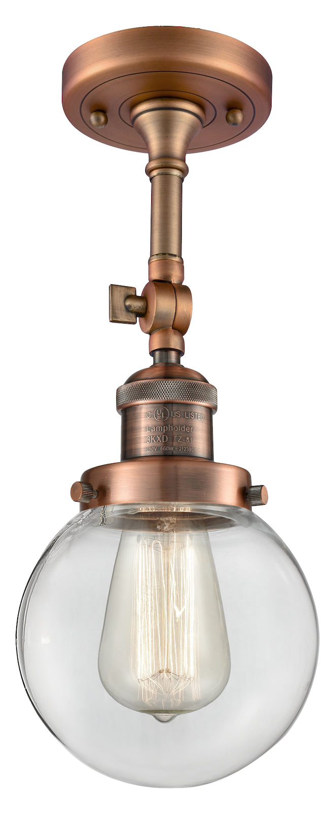 1 Light Semi-Flush Mount by Innovations Lighting