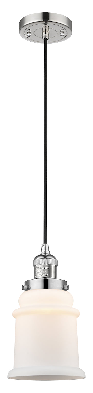 1 Light Vintage Dimmable Led Mini Pendant by Innovations Lighting
