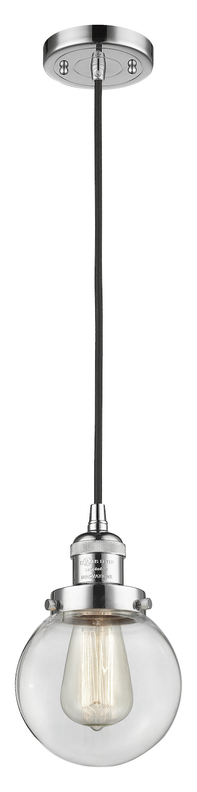 1 Light Vintage Dimmable Led Mini Pendant by Innovations Lighting