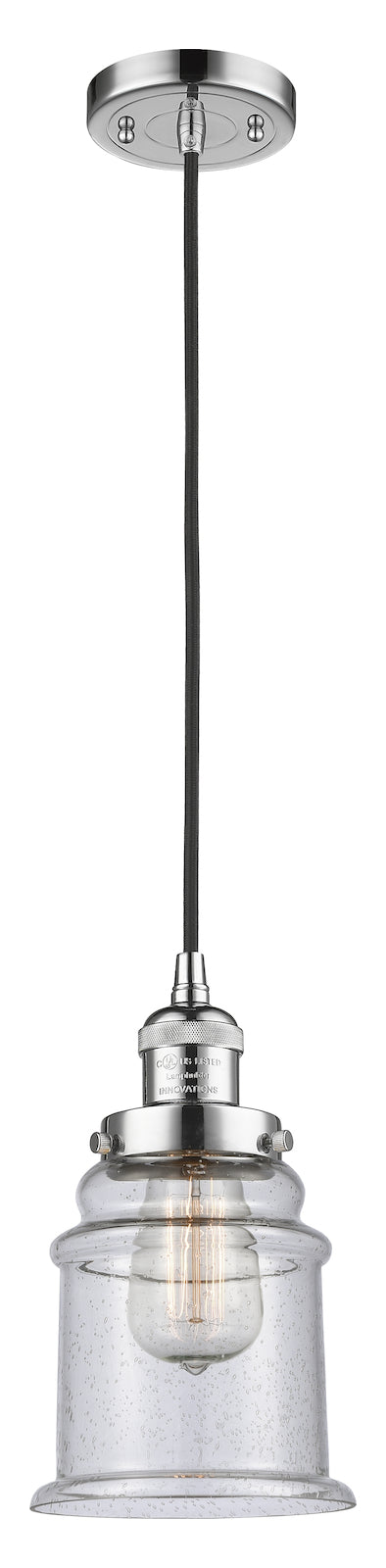 1 Light Vintage Dimmable Led Mini Pendant by Innovations Lighting