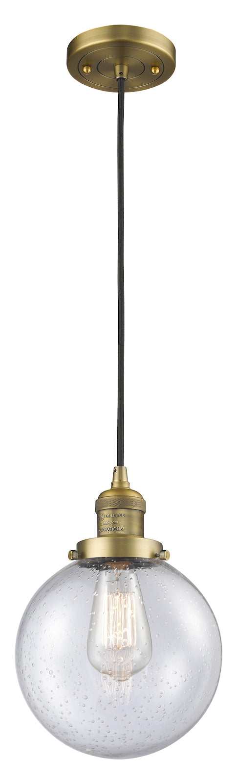 1 Light Vintage Dimmable Led Mini Pendant by Innovations Lighting