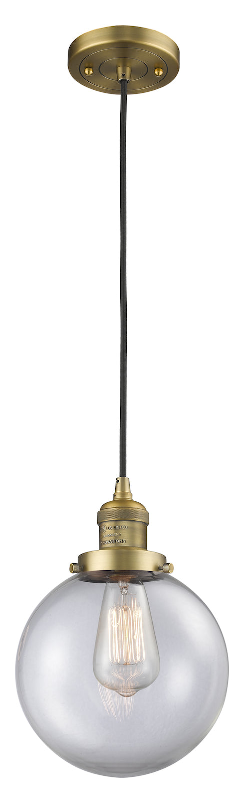 1 Light Vintage Dimmable Led Mini Pendant by Innovations Lighting