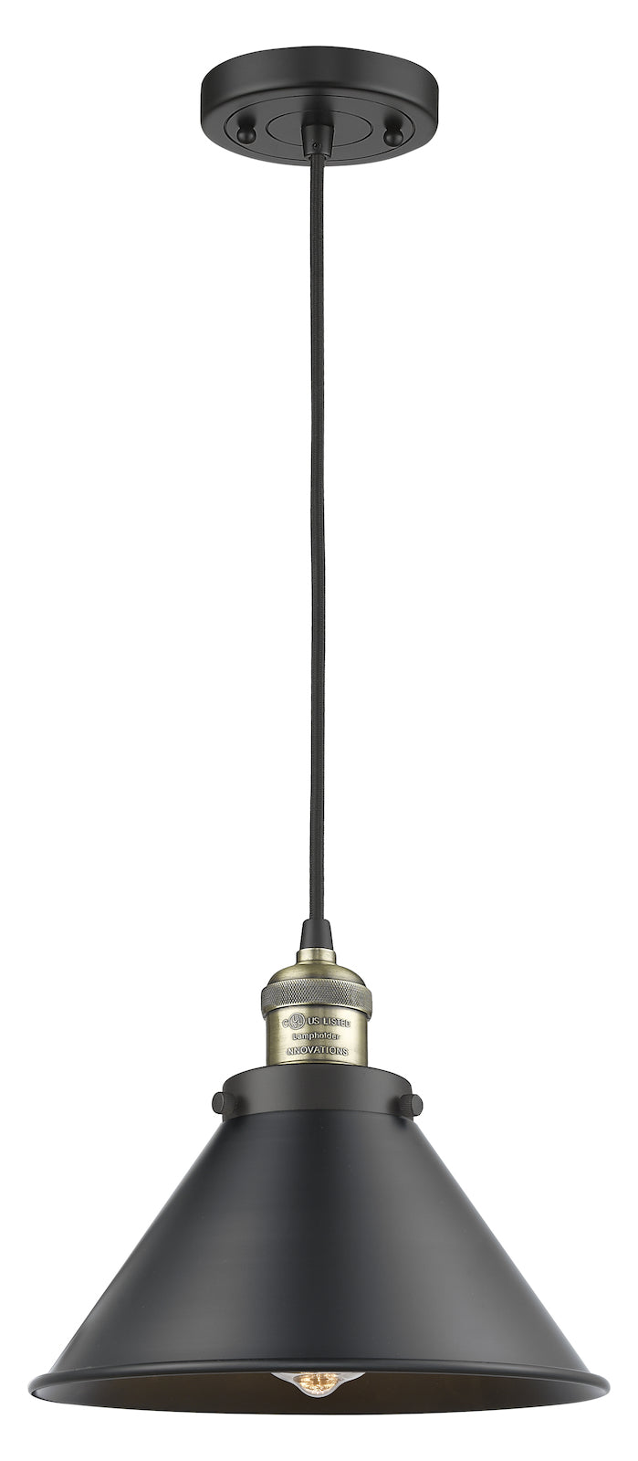 1 Light Vintage Dimmable Led Mini Pendant by Innovations Lighting