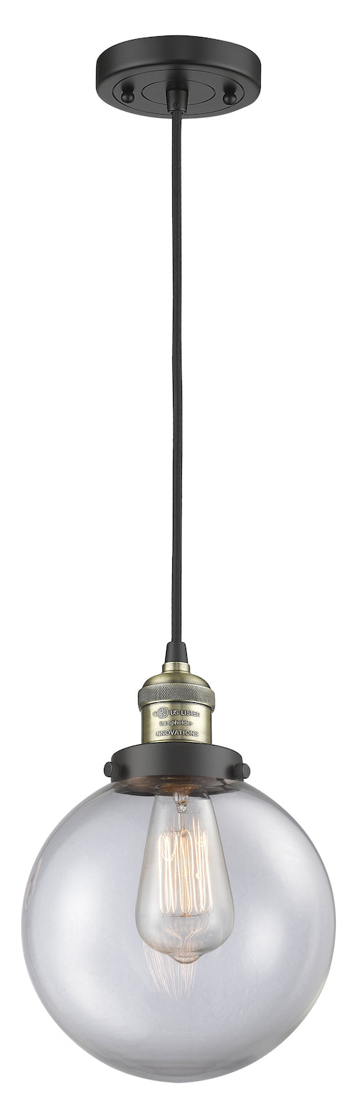 1 Light Vintage Dimmable Led Mini Pendant by Innovations Lighting