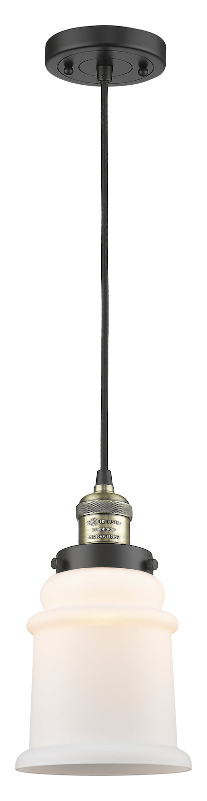 1 Light Vintage Dimmable Led Mini Pendant by Innovations Lighting