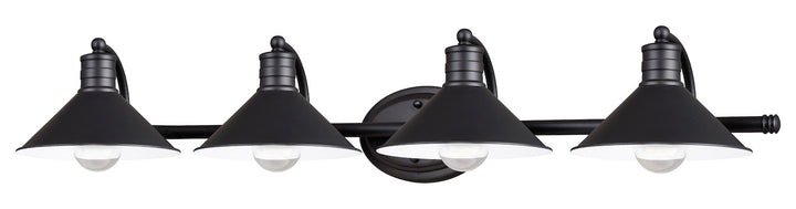 4L Vanity Oil Rubbed Bronze and Matte White by Vaxcel International