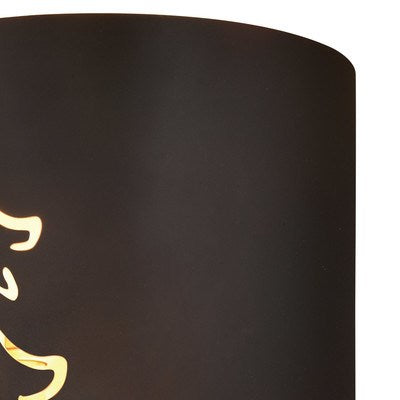 5-in Wall Light Noble Bronze and Brass Gold