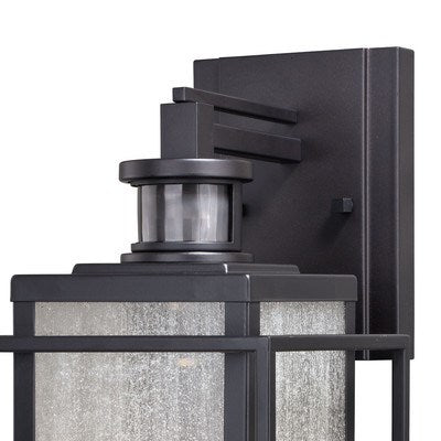 Hyde Motion Sensor Dusk to Dawn Outdoor Wall Light Espresso Bronze