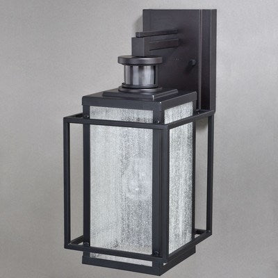 Hyde Motion Sensor Dusk to Dawn Outdoor Wall Light Espresso Bronze