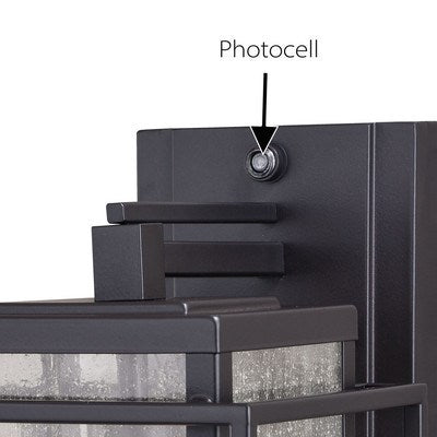 7.25-in Outdoor Wall Light Espresso Bronze
