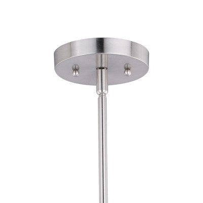 12-in Pendant Satin Nickel