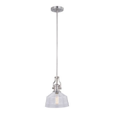 9-in Mini Pendant Satin Nickel by Vaxcel International