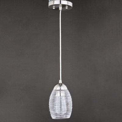 5-in Mini Pendant Satin Nickel