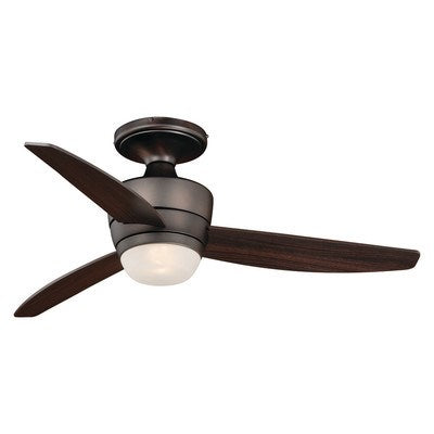 44 in. LED Flushmount DC Ceiling Fan Copper Bronze by Vaxcel International