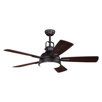 LED 52-in LED Ceiling Fan Gold Stone by Vaxcel International