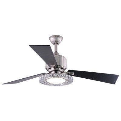 52-in LED Ceiling Fan Brushed Nickel by Vaxcel International