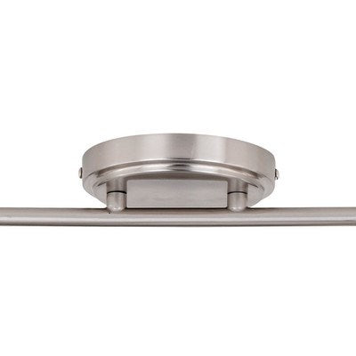 6L LED Swing Directional Ceiling Light Brushed Nickel and Chrome