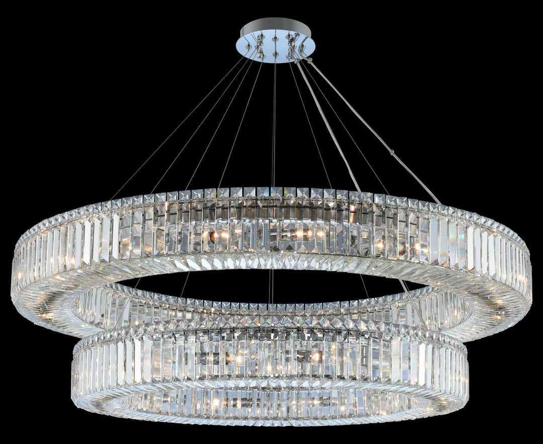 (36 + 47) Inch 2 Tier Pendant by Kalco Allegri
