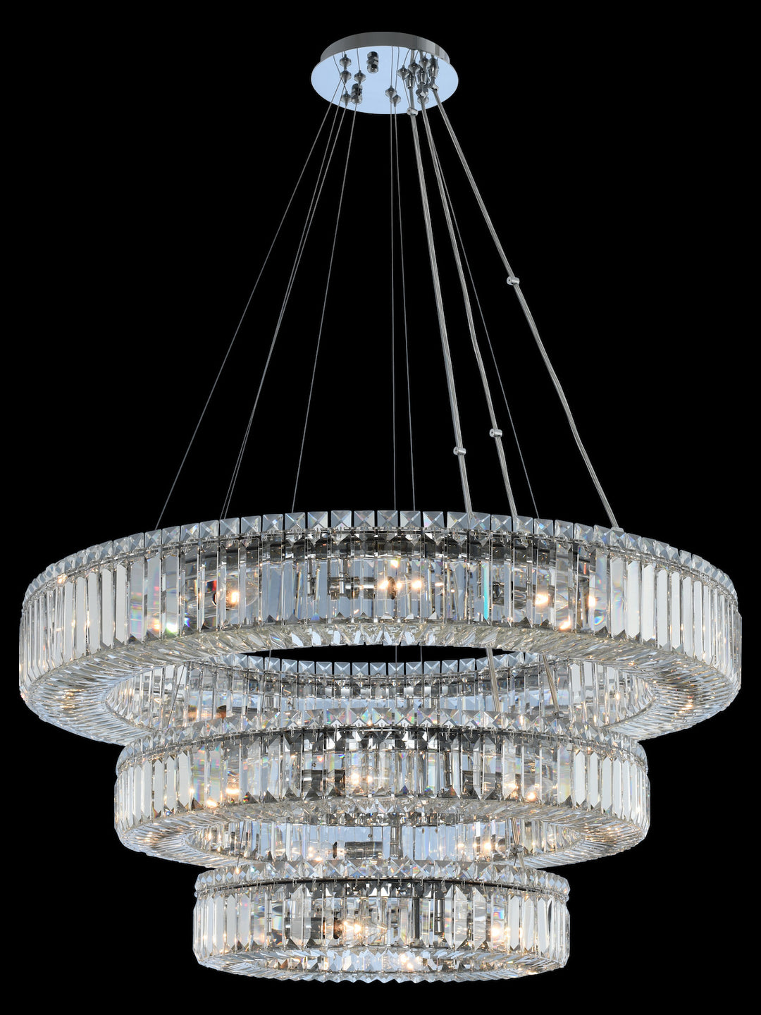(18 + 26 + 36) Inch 3 Tier Pendant