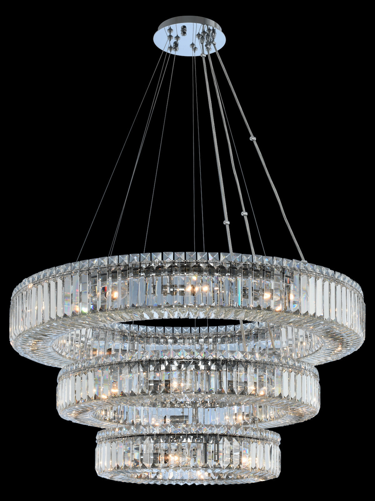 (18 + 26 + 36) Inch 3 Tier Pendant