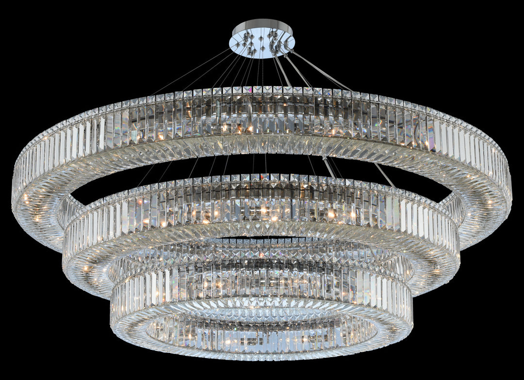 (36 + 47 + 60) Inch 3 Tier Pendant by Kalco Allegri