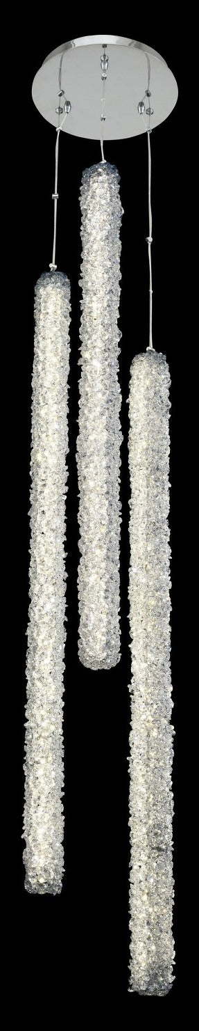 3 Column Led Foyer by Kalco Allegri