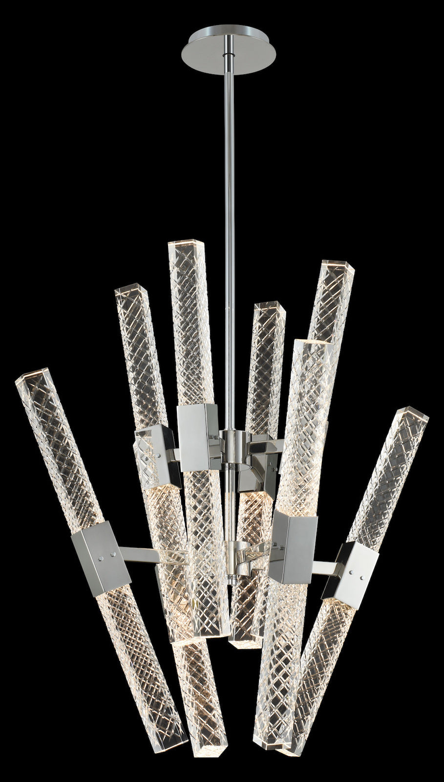 16 Light Led Convergent Chandelier by Kalco Allegri