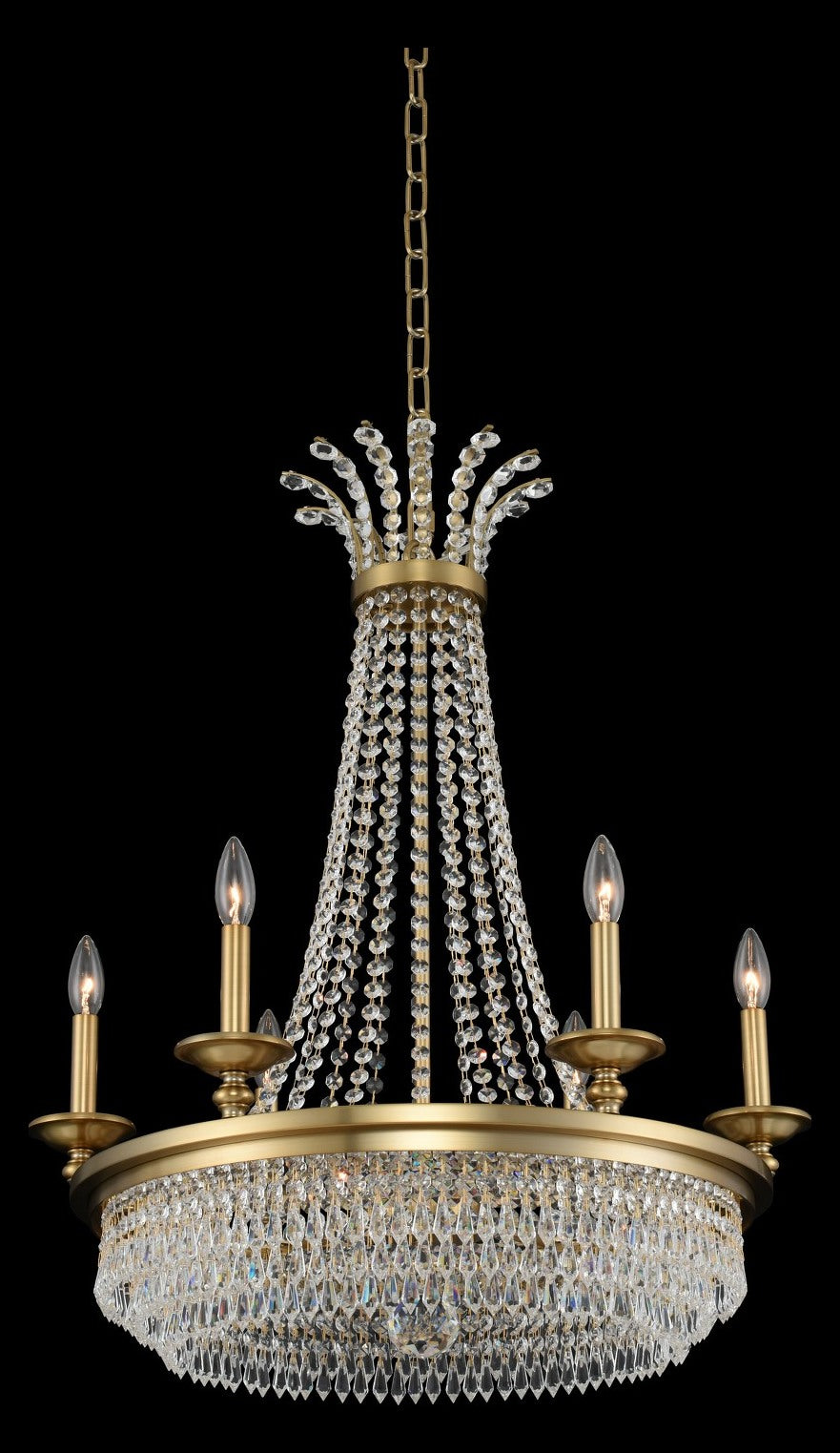 6 Light Chandelier by Kalco Allegri
