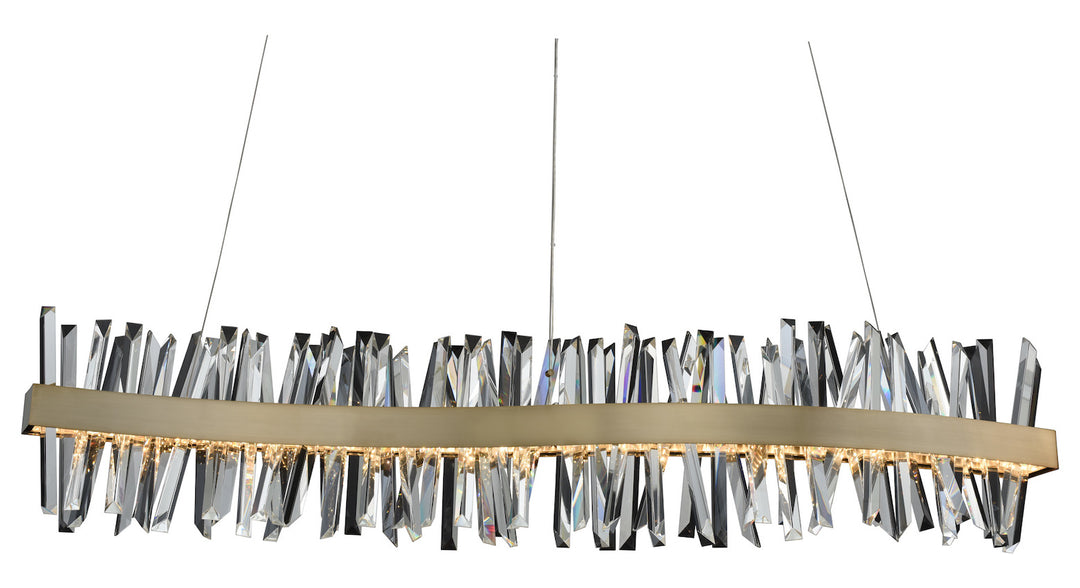 60 Inch Led Wave Island by Kalco Allegri