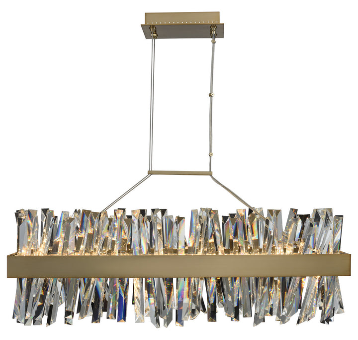 36 Inch Led Rectangular Island by Kalco Allegri