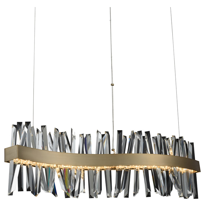 42 Inch Led Wave Island by Kalco Allegri