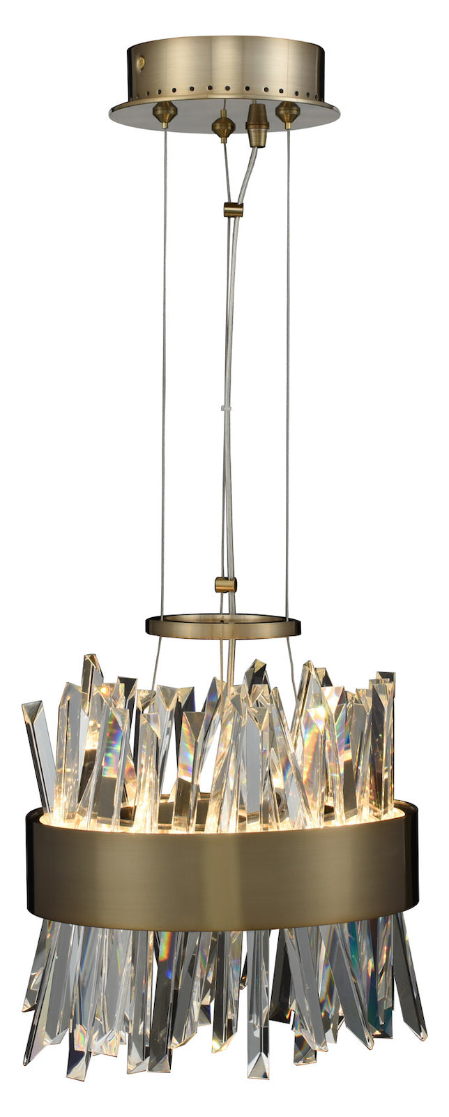 10 Inch Led Mini Pendant by Kalco Allegri