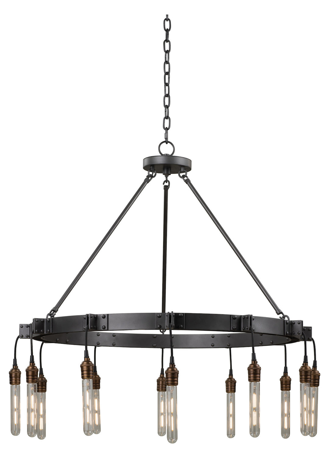 12 Light Chandelier by Kalco