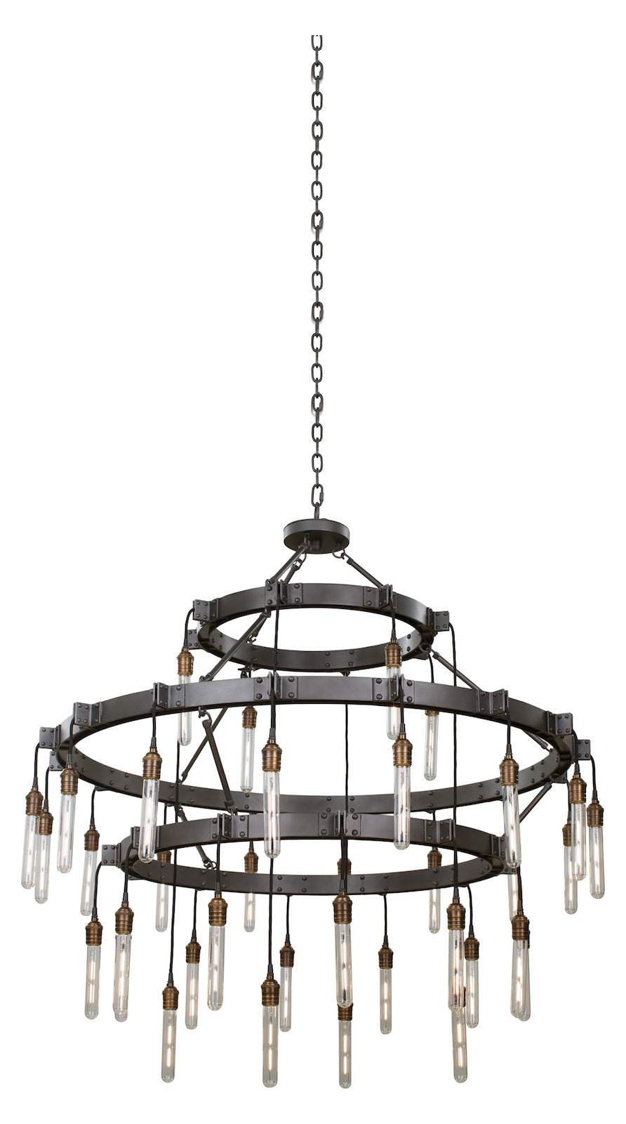 12+16+8 Light 3 Tier Chandelier by Kalco