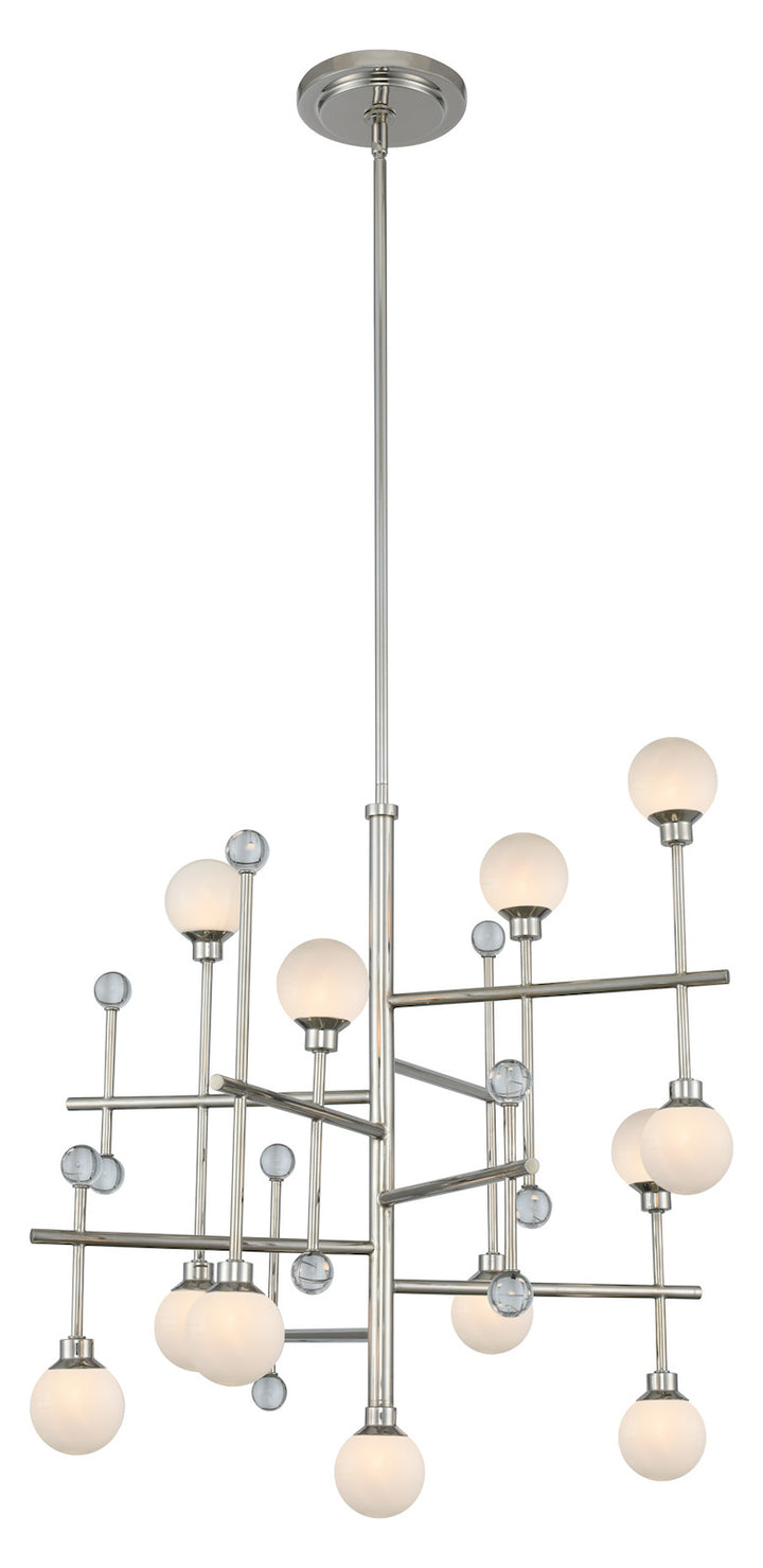 12 Light Chandelier by Kalco