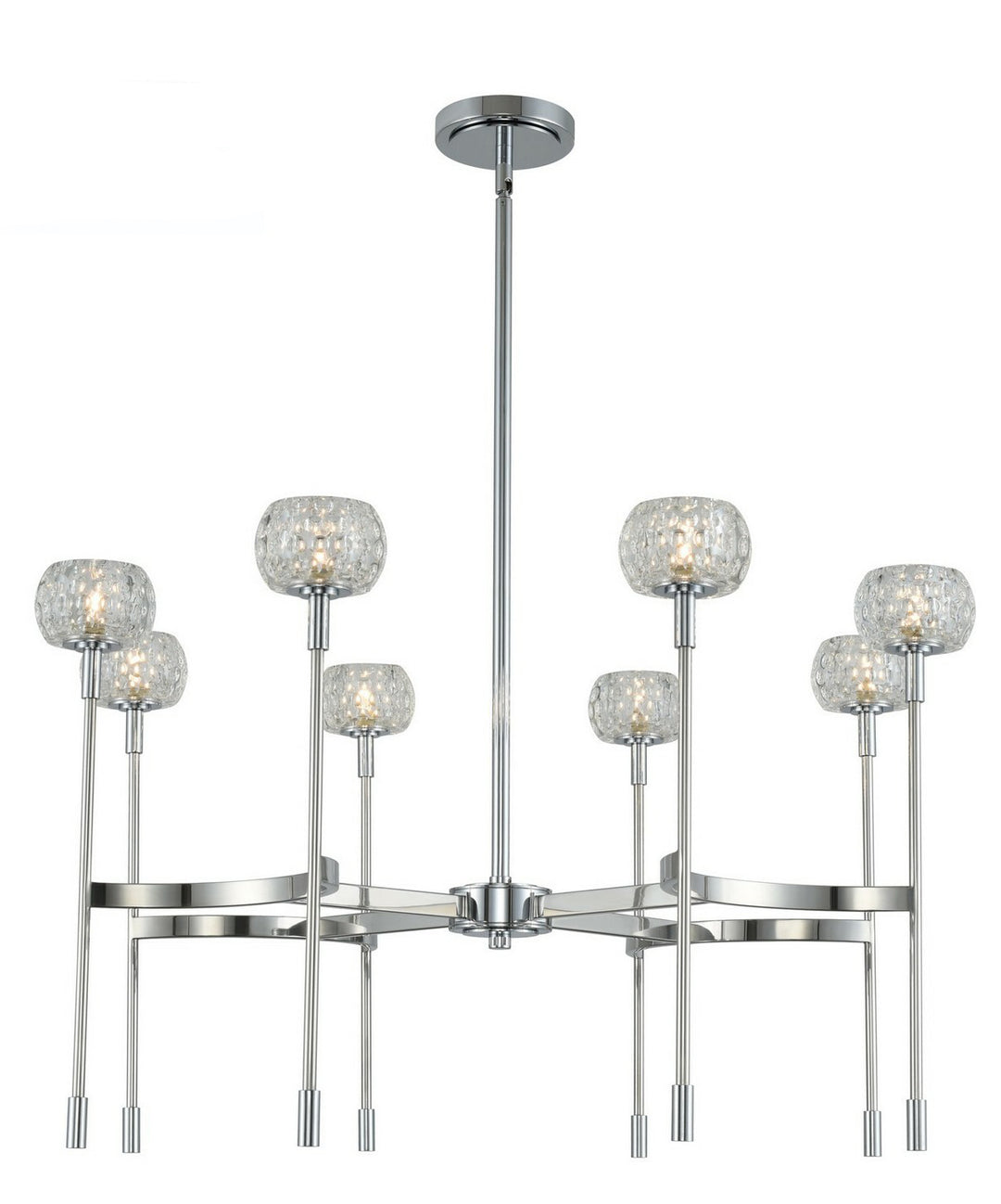 8 Light Chandelier by Kalco