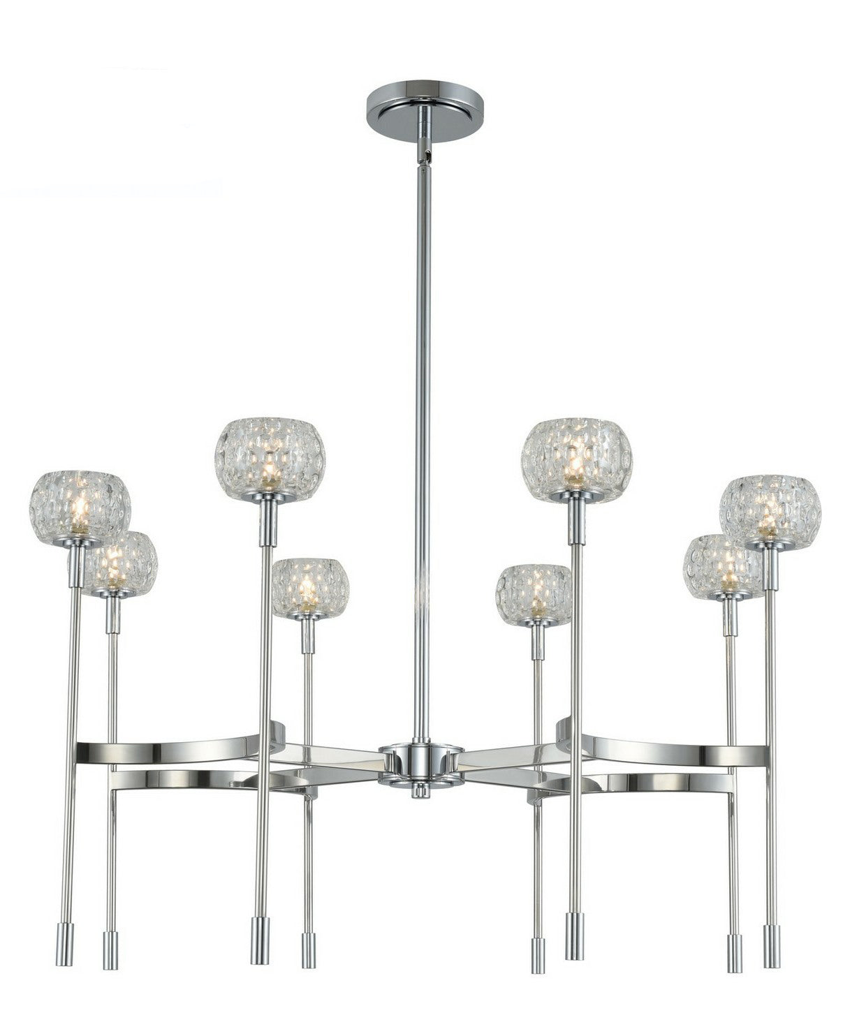 8 Light Chandelier by Kalco