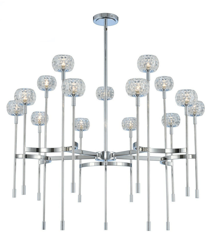 (10 + 5) Light 2 Tier Chandelier by Kalco
