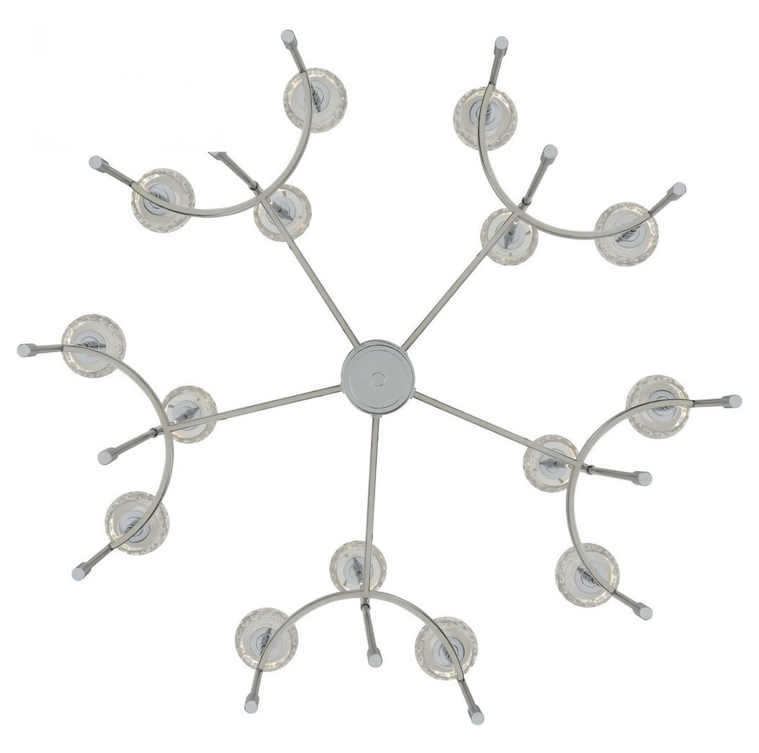 (10 + 5) Light 2 Tier Chandelier